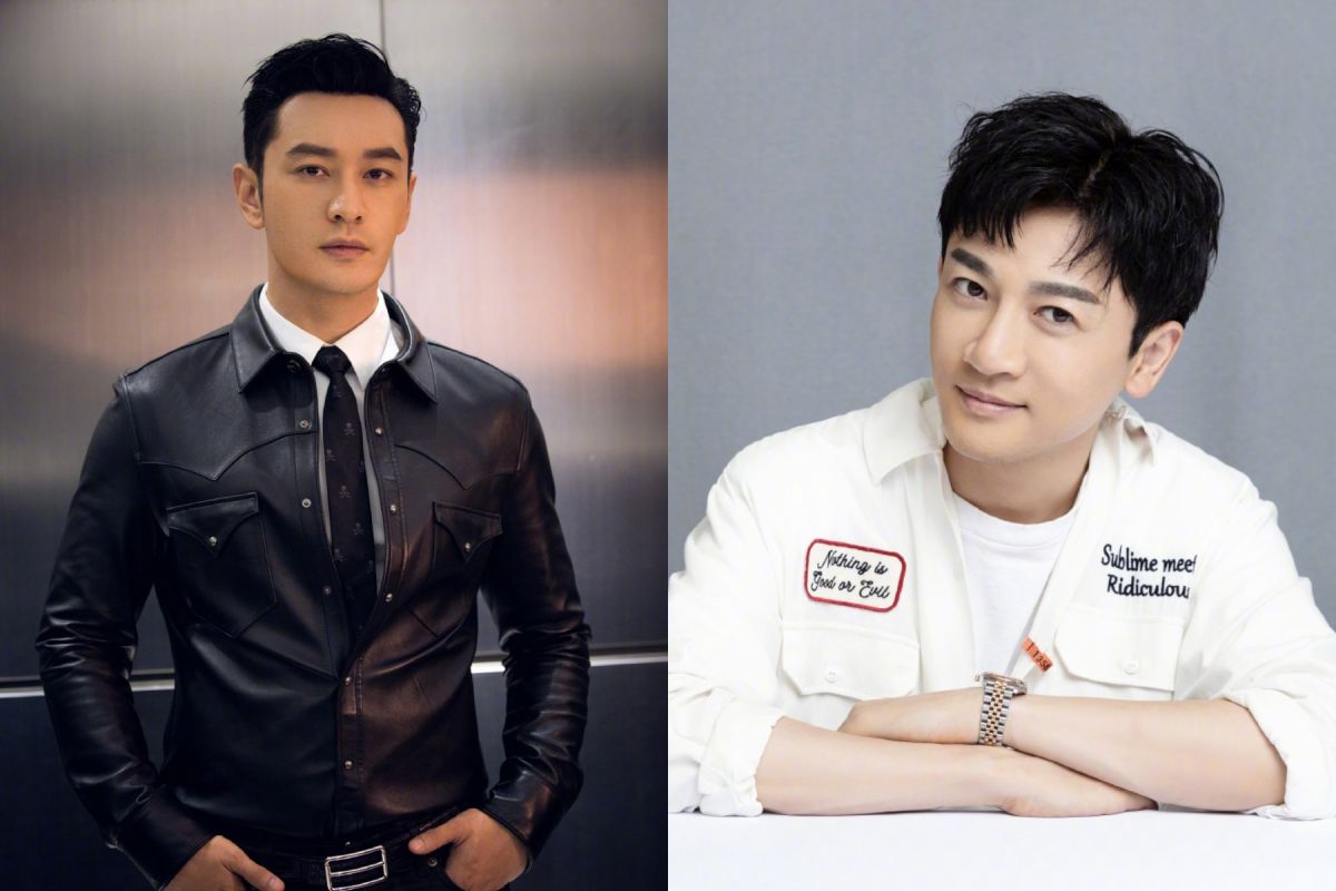 ▲黃曉明、蘇有朋在陸綜《中餐廳》有精彩互動。（圖 / 翻攝微博）