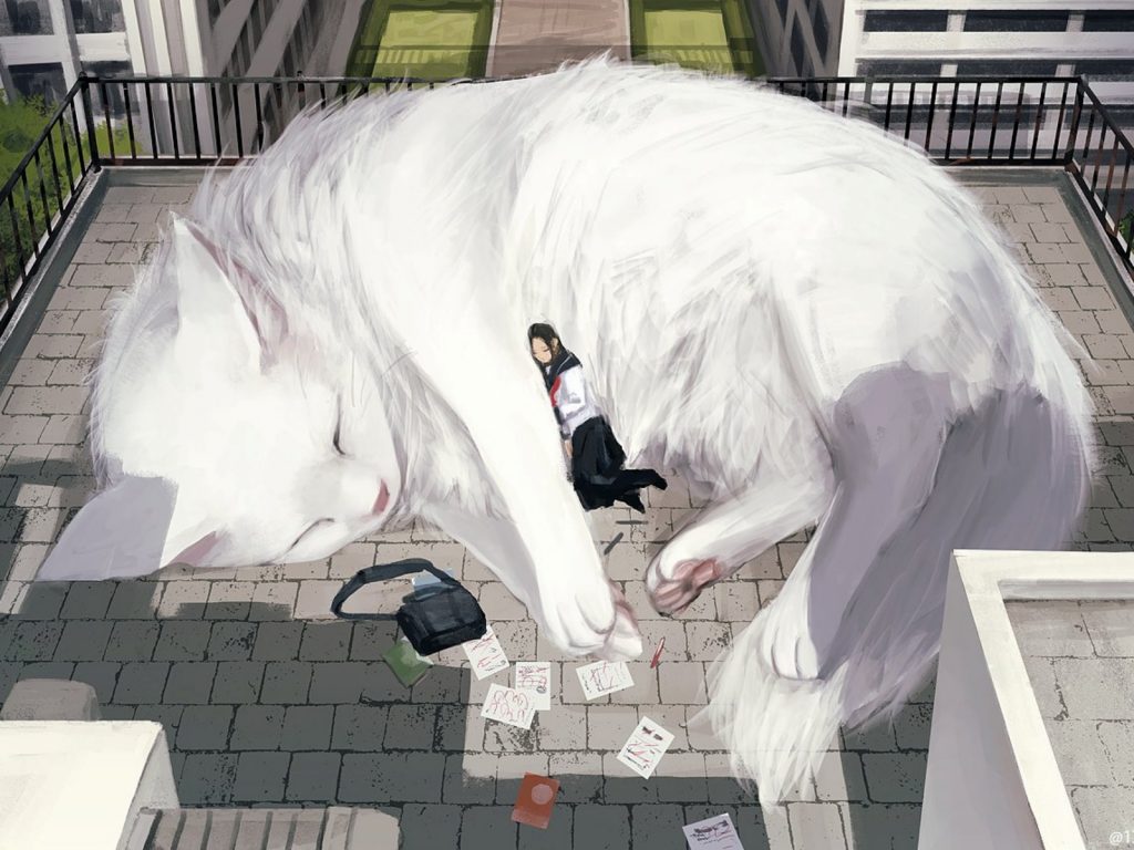 讓我來好好溫暖你吧～ (圖/Twitter@13033303) 