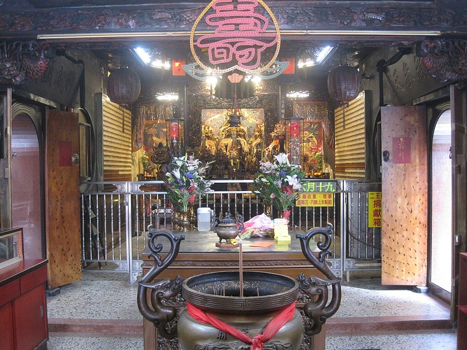 永康二王廟主祀鄭府二千歲。(圖/WIKI圖庫,Pbdragonwang攝)