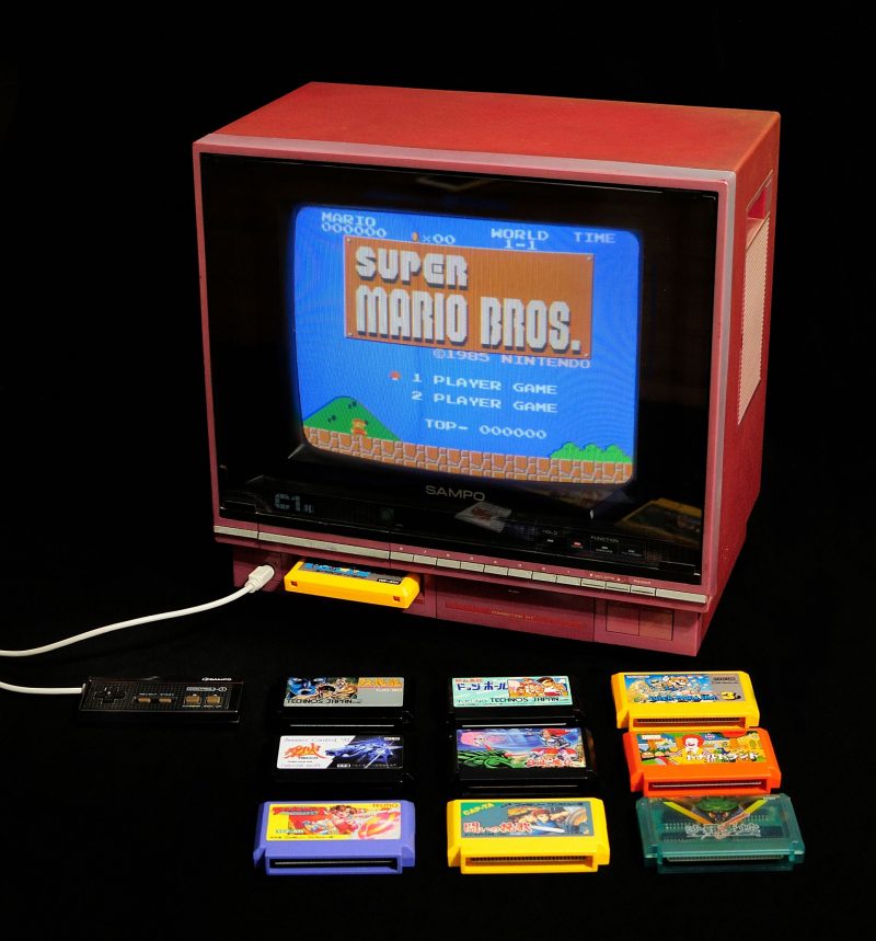 遊戲時光部屋／任天堂鐵粉收藏排名第一的神級逸品「SAMPO C1 紅白機電視」
