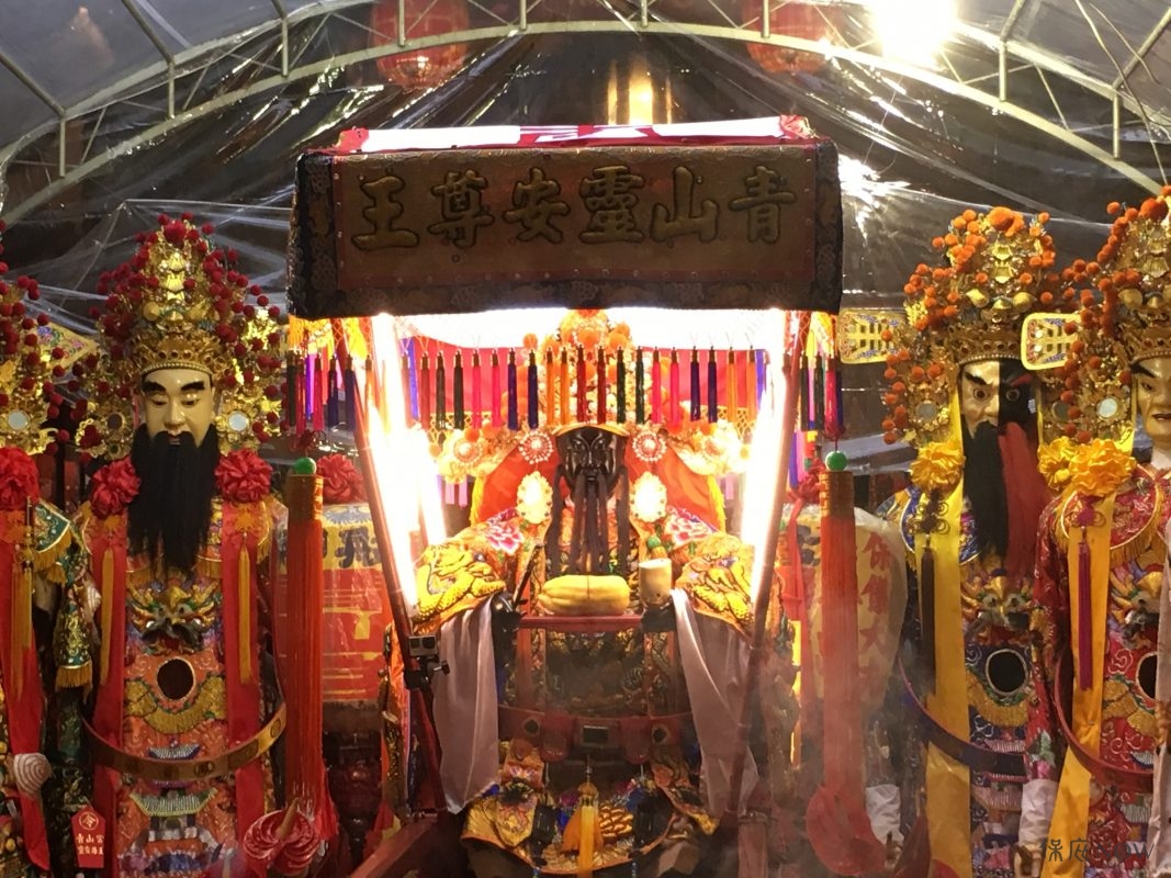 青山宮主祀靈安尊王。（圖／保庇NOW資料圖）