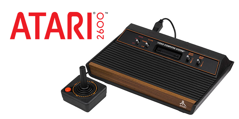 ▲正版ATARI 2600，不看遊戲內容的話，其實主機外觀還挺漂亮的。（圖片來源：網路圖片）