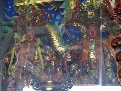 鎮東府黃府大將軍與將軍夫人。（圖／文化資源地理資訊系統）