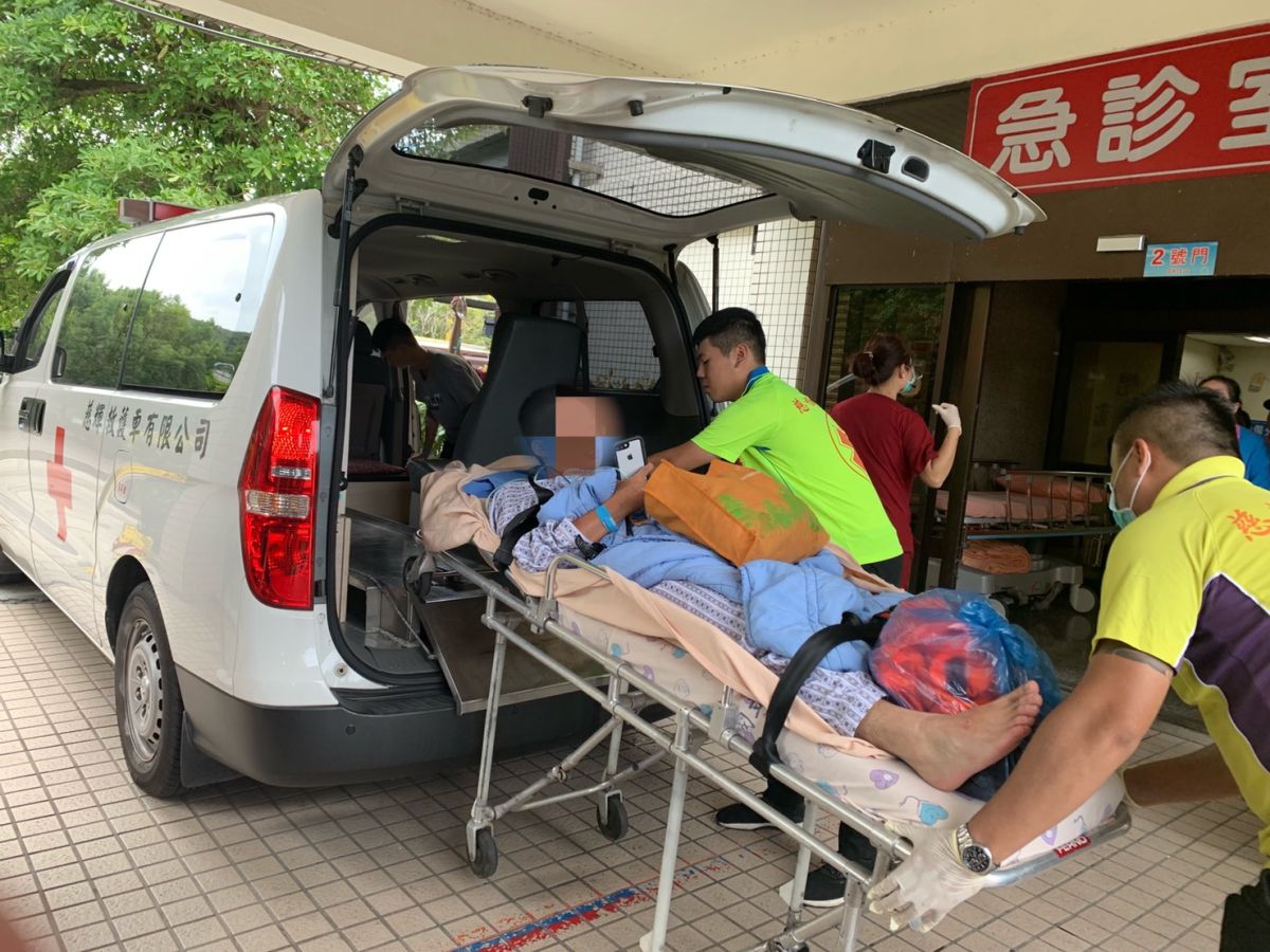 ▲2名海巡人員目前也要求轉院至羅東博愛醫院。（圖／記者宋原彰攝，2019.10.01）