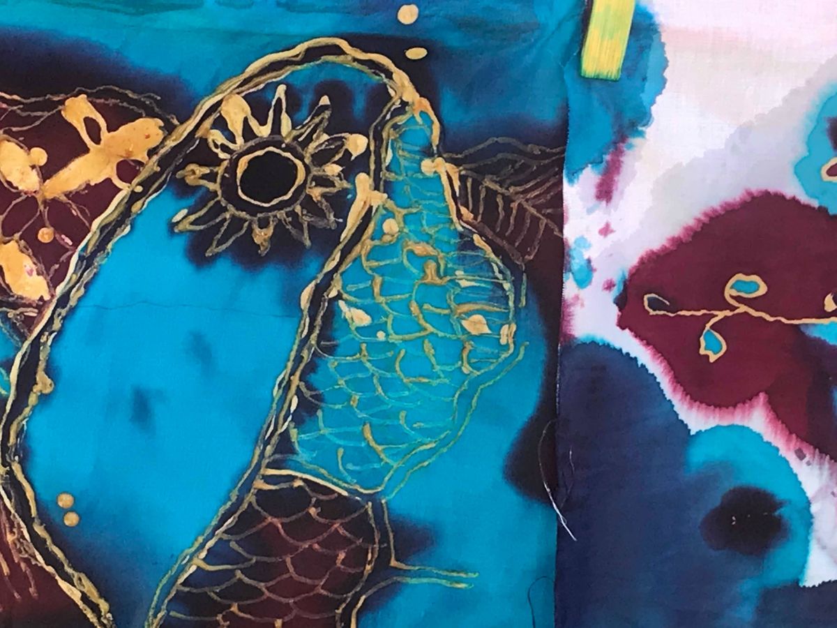 由世界印尼僑民聯誼會臺灣分會IDN TAIWAN和臺灣博物館共同舉辦的2019蠟染藝術節（Batik and Jumputan Festival），於日前盛大舉辦。（圖／賴正琳攝影）