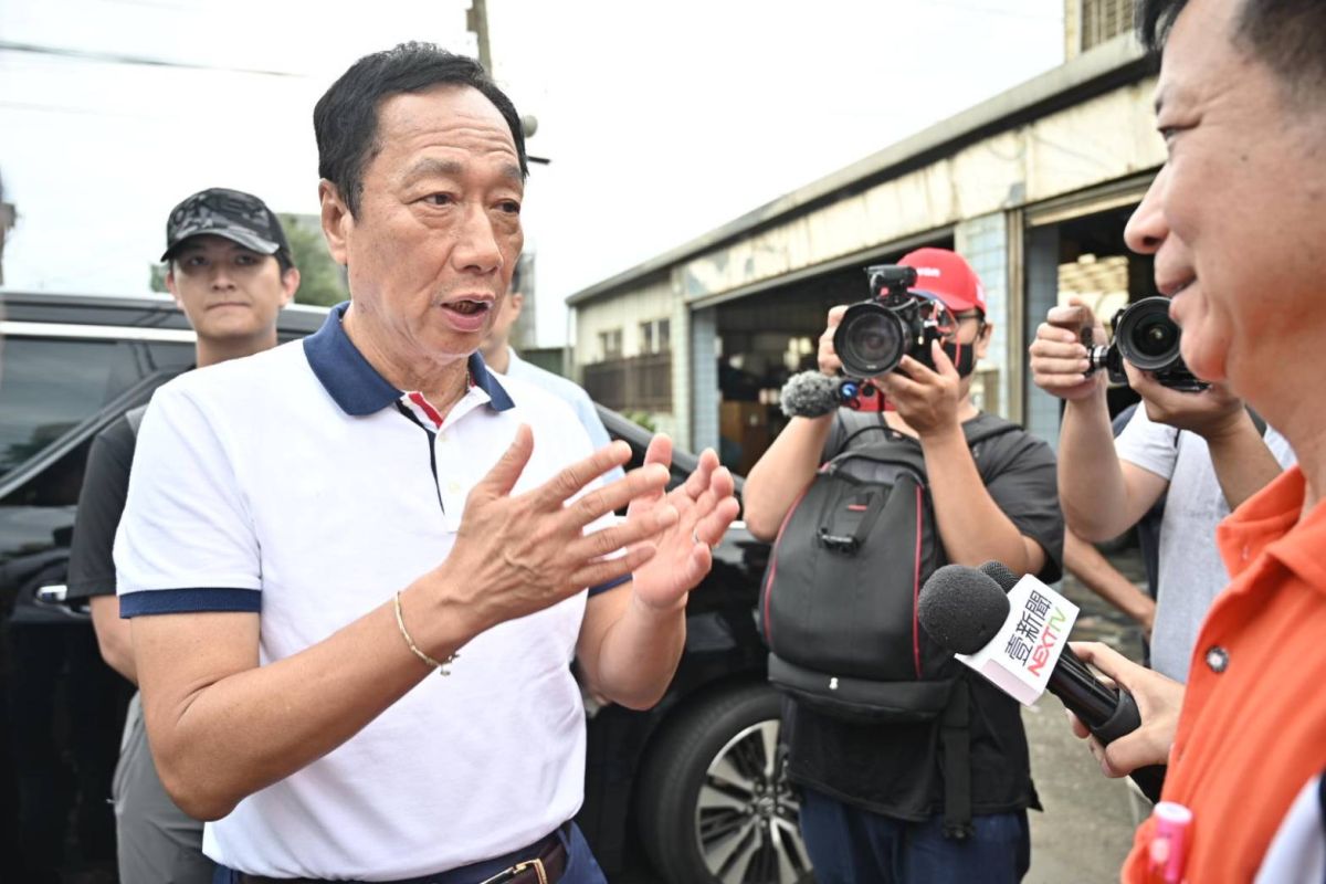 ▲針對南方澳大橋倒塌意外，由郭台銘創辦的永齡慈善社會福利事業基金會捐助宜蘭縣政府新台幣1000萬元。（圖／取自郭台銘粉絲專頁）