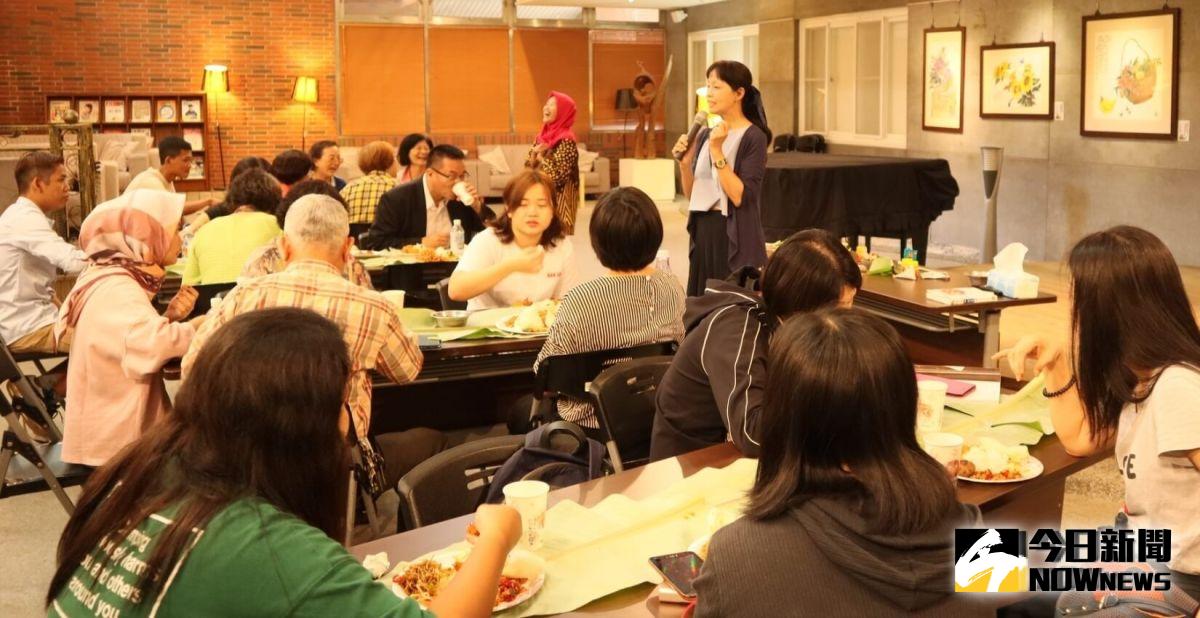 ▲高苑科技大學舉辦印尼文化週並辦理美食料理講座，以帶動我國與印尼多元文化交流。(圖／記者黃守作攝，2019.10.1)
