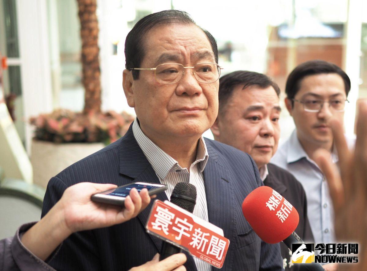 ▲曾永權今天受訪時表示，候選人民調會受各方面影響，黨都尊重，但是目前候選人戰鬥力強、充滿信心，22縣市競選幹部都有勝選決心。（圖／記者李春台攝, 2019.10.01）