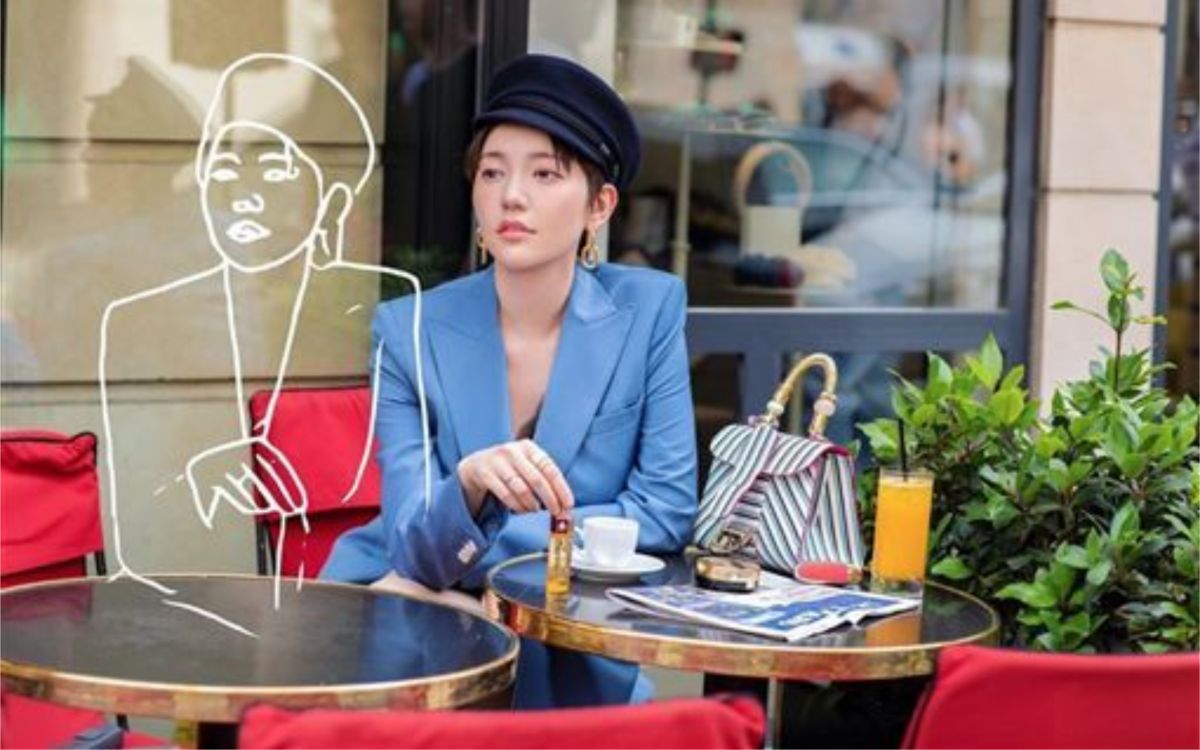 ▲郭雪芙帥氣男孩造型。（圖／翻攝IG）