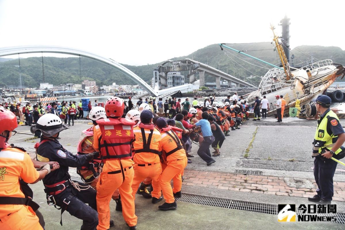 ▲南方澳大橋倒塌意外，由旺旺友聯產險承保商業火險，保額1.25億，但未投保公共意外責任險。（圖／記者陳明安攝）