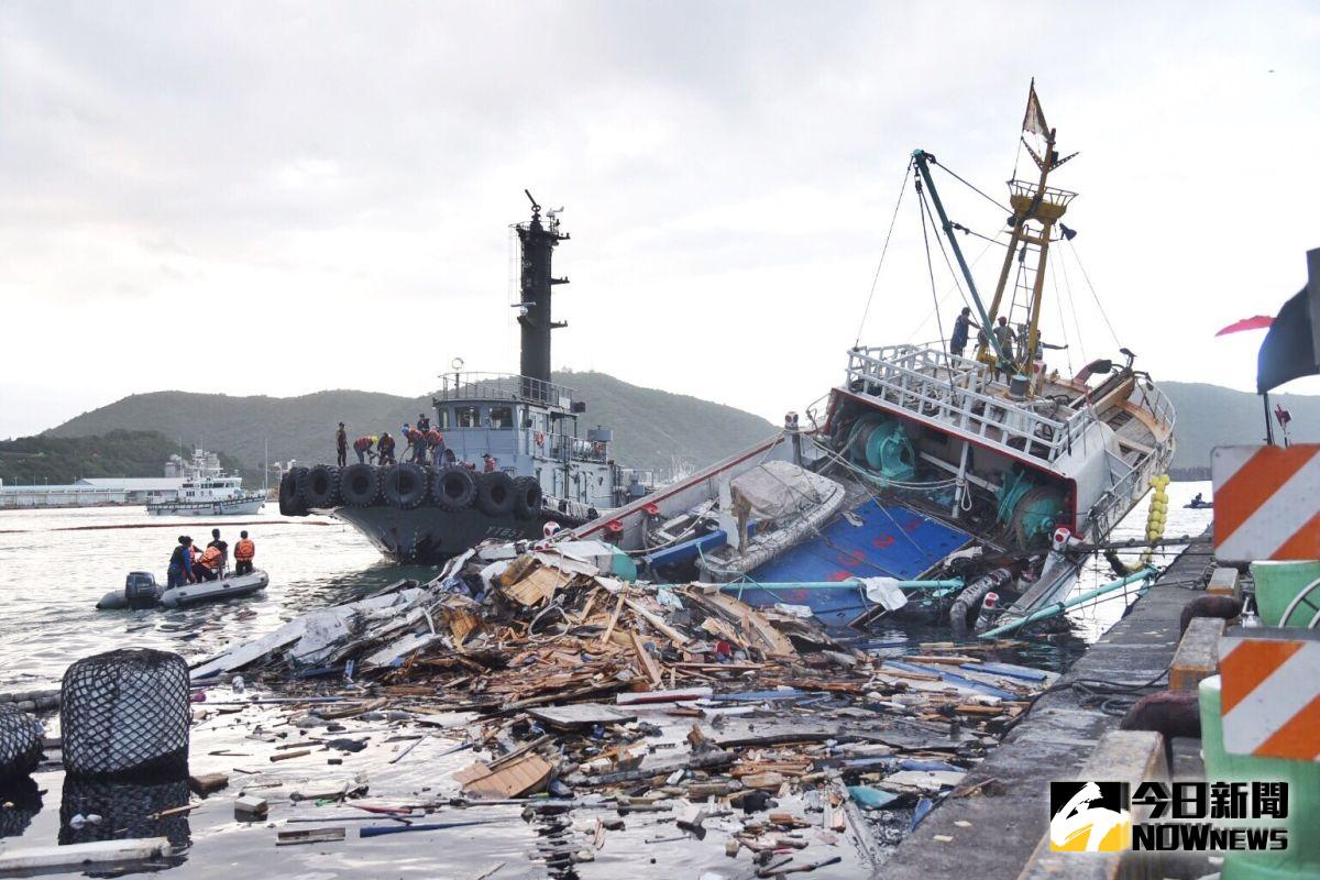 ▲南方澳跨港大橋坍塌意外，港務局表示完整的調查報告在宜蘭縣政府手上。（圖／記者陳明安攝, 2019.10.01）