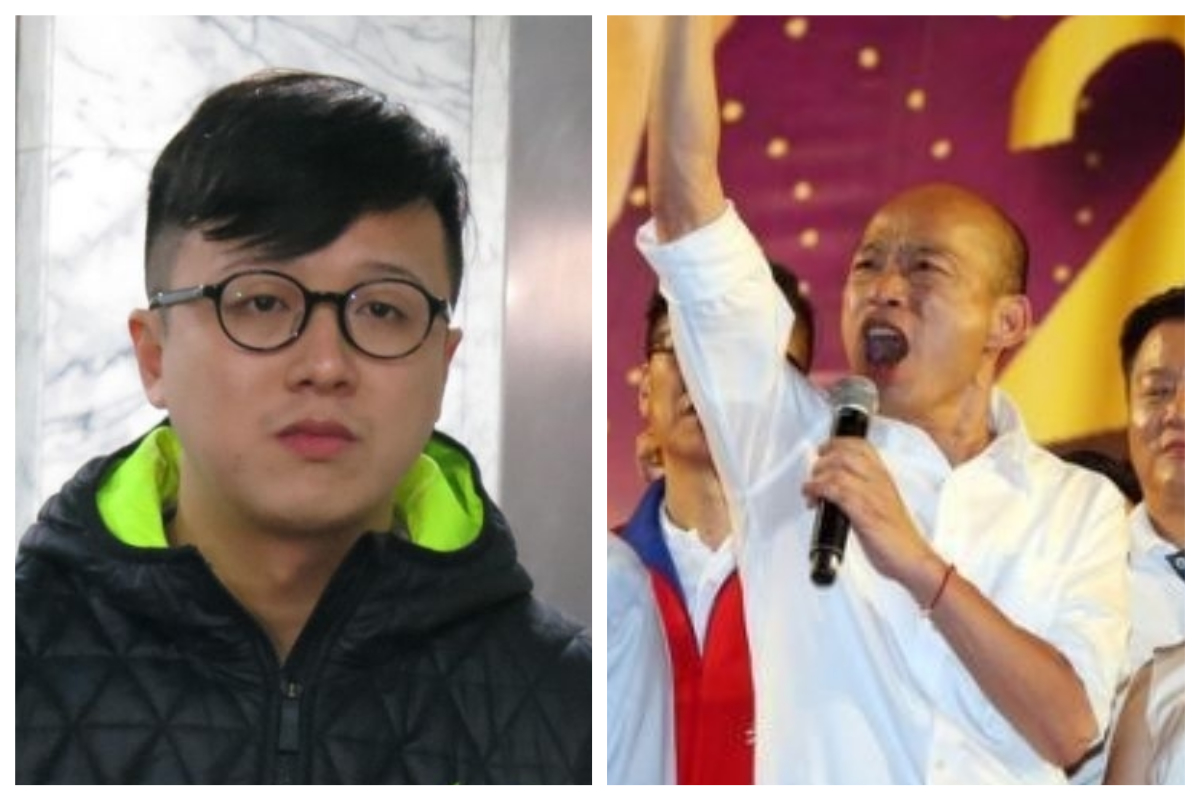 ▲國民黨「草鞋聯盟」發起人李正皓近來在政論節目中批評國民黨總統參選人韓國瑜，疑似引發許多「韓粉」不滿，要求國民黨將他開除黨籍。（合成圖／NOWnews 資料圖片／中央社資料圖片）