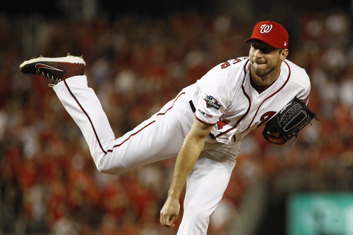 Max Scherzer扛下外卡戰先發。（圖／美聯社／達志影像）