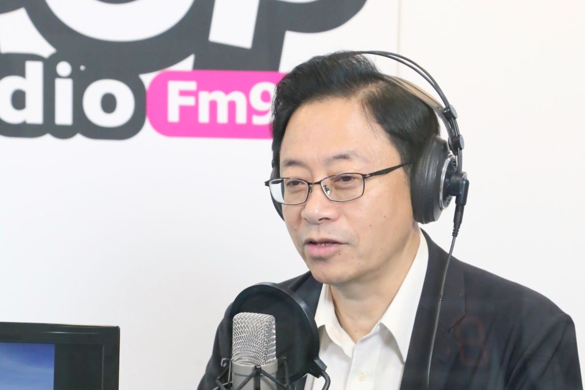 前行政院長張善政。( 圖 / POP廣播提供 )