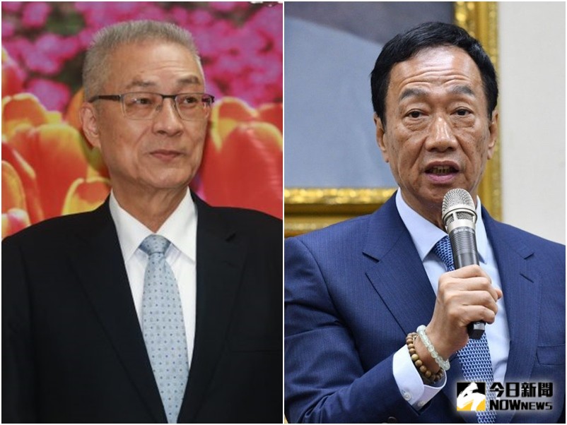 ▲對於吳郭會破局，吳敦義指出一開始也是郭台銘先提的。（圖／NOWnews資料照片）