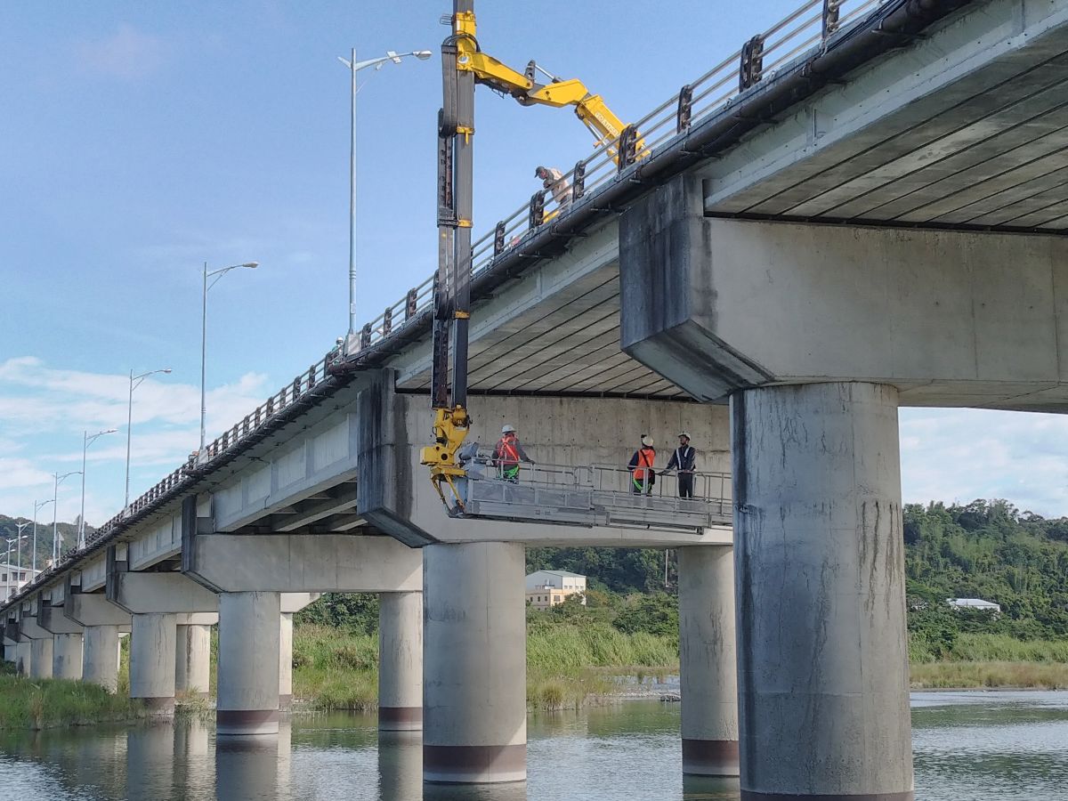 ▲中市府啟動橋梁自主檢查維護作業，15座橋梁式安全檢測，今可完成。 (圖／建設局提供2019.10.2)