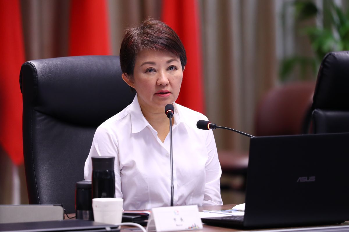 ▲市長盧秀燕痛批「台中人的心聲被忽視」，中火卻要增加兩部機組，市府絕不妥協。 (圖／柳榮俊攝2019.10.2)