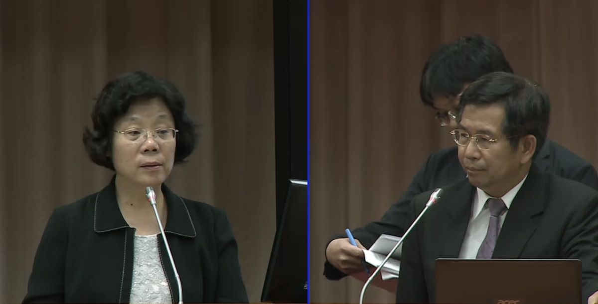 ▲立委鄭秀玲今（2）日質詢時爆料，已經得知某知名綜合大學已決定不勾學群，可以收到更多元的學生。（圖／翻攝自立法院直播畫面）