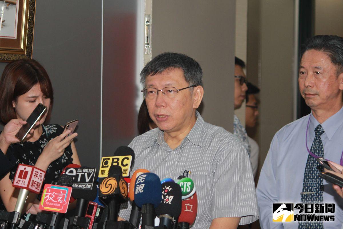 ▲台北市長柯文哲接受媒體訪問。（圖／記者丁上程攝, 2019.10.3）