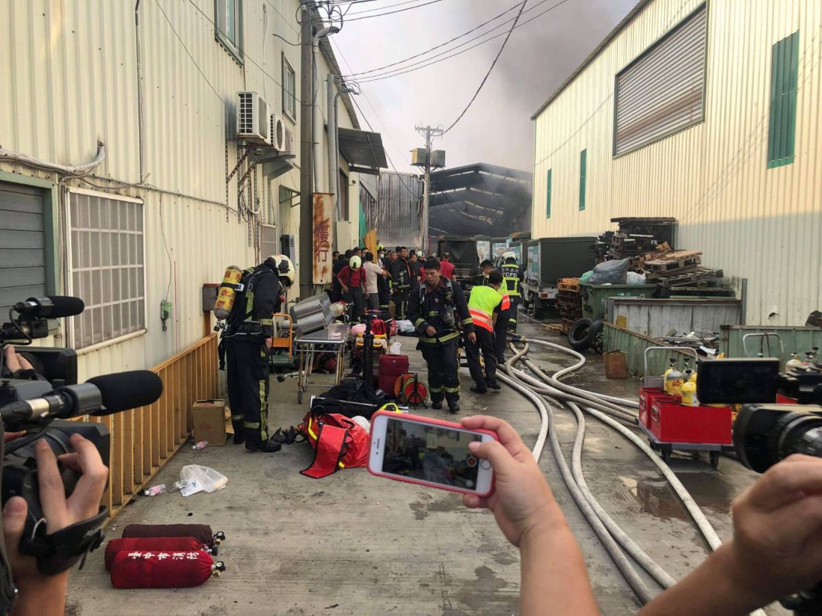 ▲台中市政府將針對違章工廠主動擴大加強查報。 (圖／柳榮俊翻攝2019.10.3)