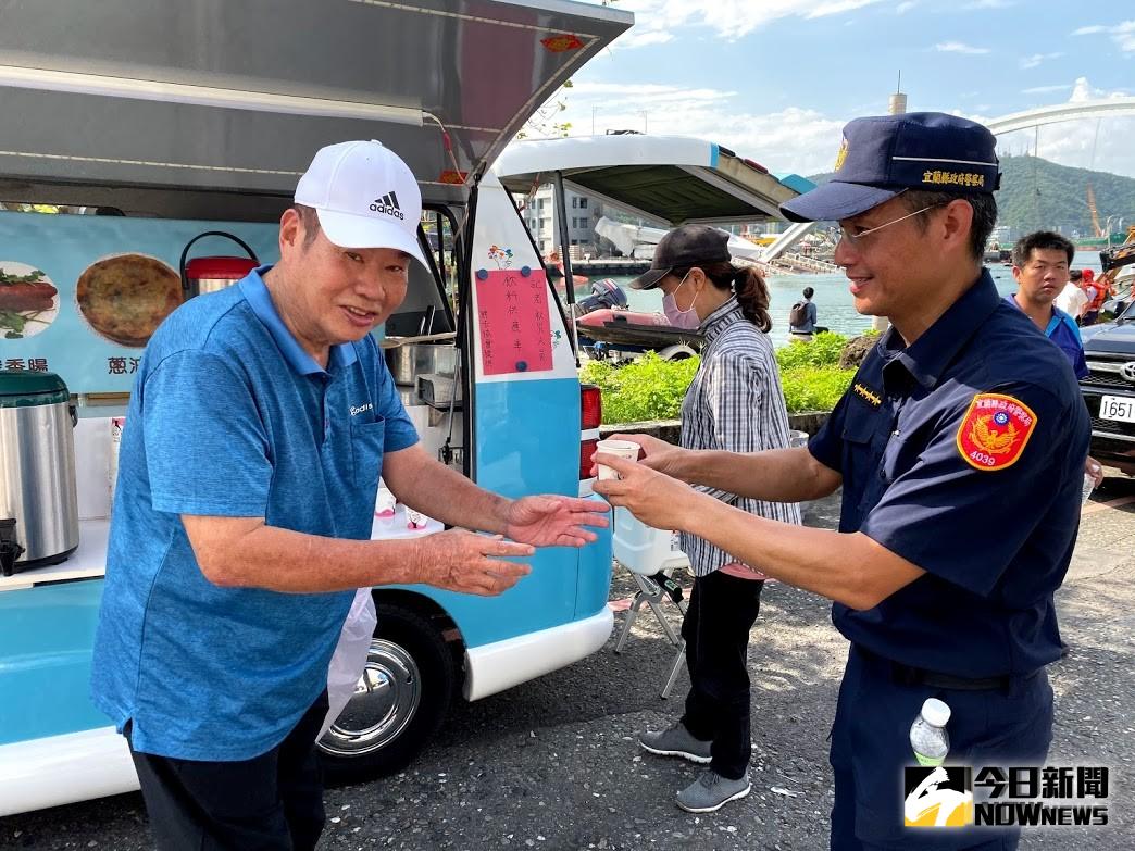 ▲「胖卡協會」張老闆表示，「胖卡協會」會員遍及全台，只要有重大災難傳出，他們就會動員就近的會員到場提供餐飲。（圖／記者李清貴攝,2019.10.03)