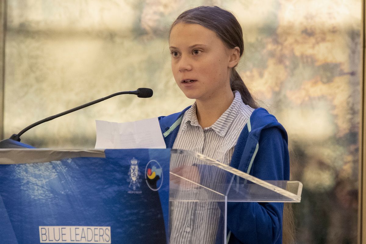 ▲瑞典16歲環保少女通貝里（Greta Thunberg）在聯合國大會上的發言引起全球關注。（圖／美聯社／達志影像）