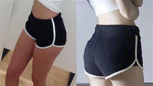 ▲真理褲可以顯現女孩子的臀部曲線和白嫩大腿。（示意圖／翻攝自 Dcard ）