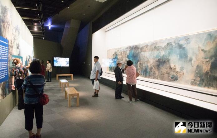 張大千最大幅「潑墨廬山圖」　故宮南院獨家展出
