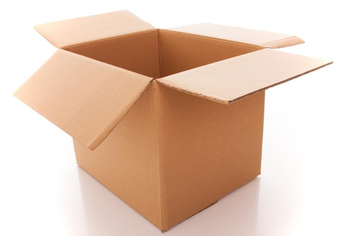 ▲_網購後留下的空紙箱，加以美化後可用來收納居家小物。（圖／信義居家提供）