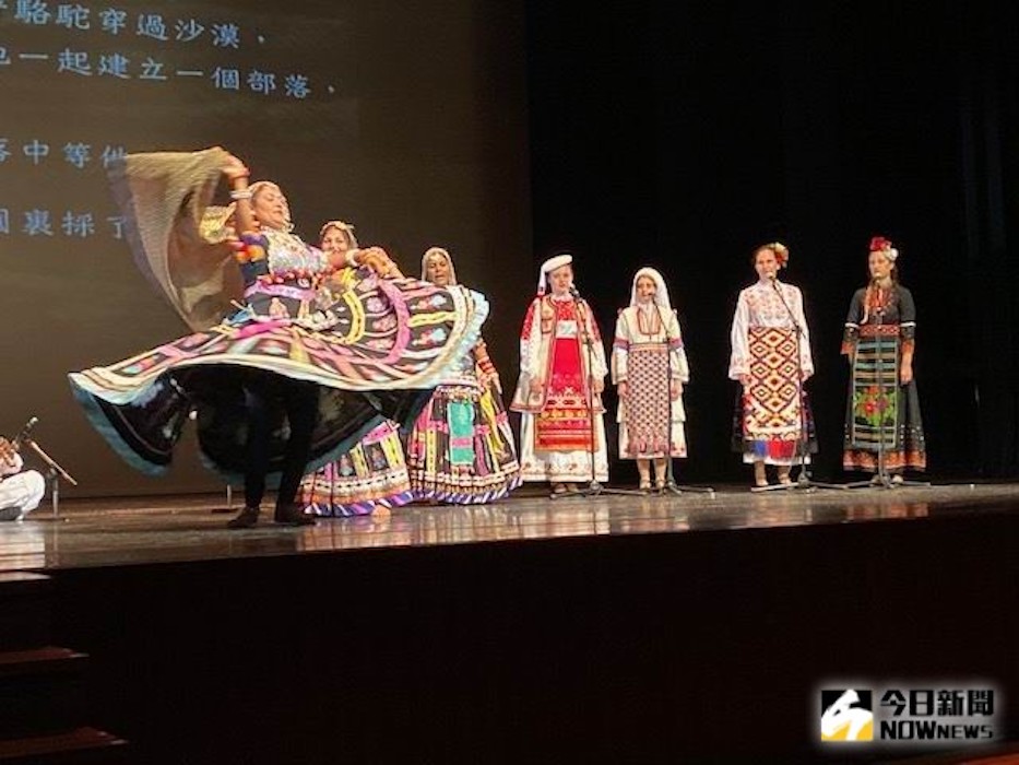 ▲印度「神秘路徑樂舞團」演出「建立一個部落」。（圖／記者李清貴攝,2019.10.05)