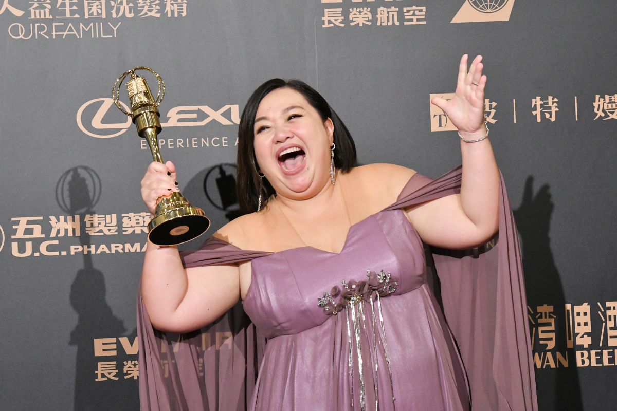 ▲鍾欣凌拿視后喜不自勝。（圖／NOWnews攝影中心）