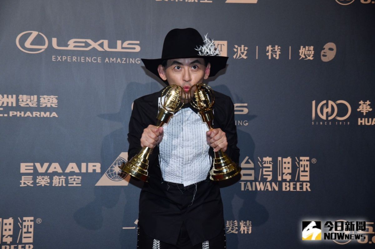 ▲黃子佼主持又抱走2獎。（圖／NOWnews攝影中心）