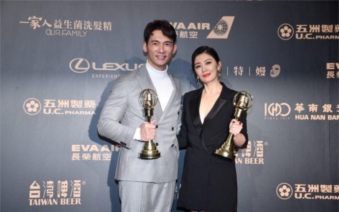 ▲溫昇豪、賈靜雯為《與惡》拿下最佳男配角與最佳女主角獎。（圖／攝影中心）