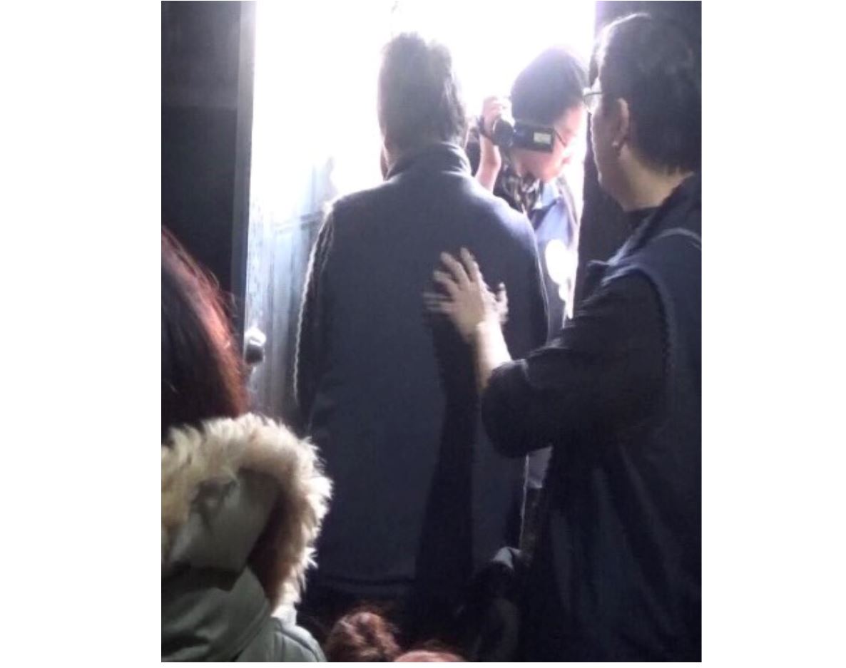 圖為扣押蔡男主嫌和其集團等共五人。（圖／移民署提供）