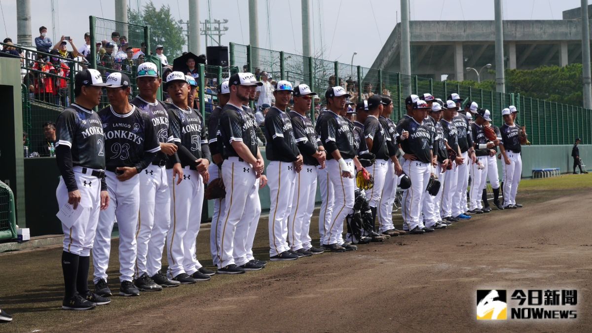 Lamigo桃猿隊。（圖／吳政紘攝）