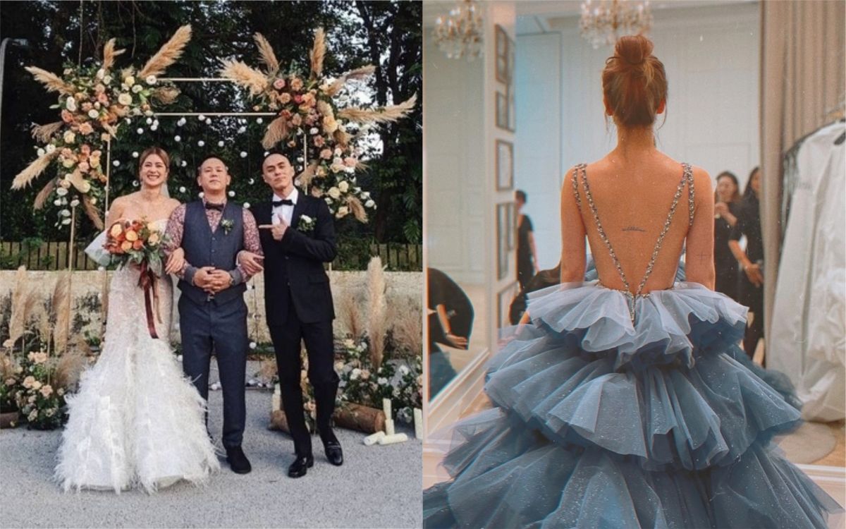 ▲林珈安昨與老公在陽明山舉辦婚禮。（圖／林珈安臉書、IG） 

 