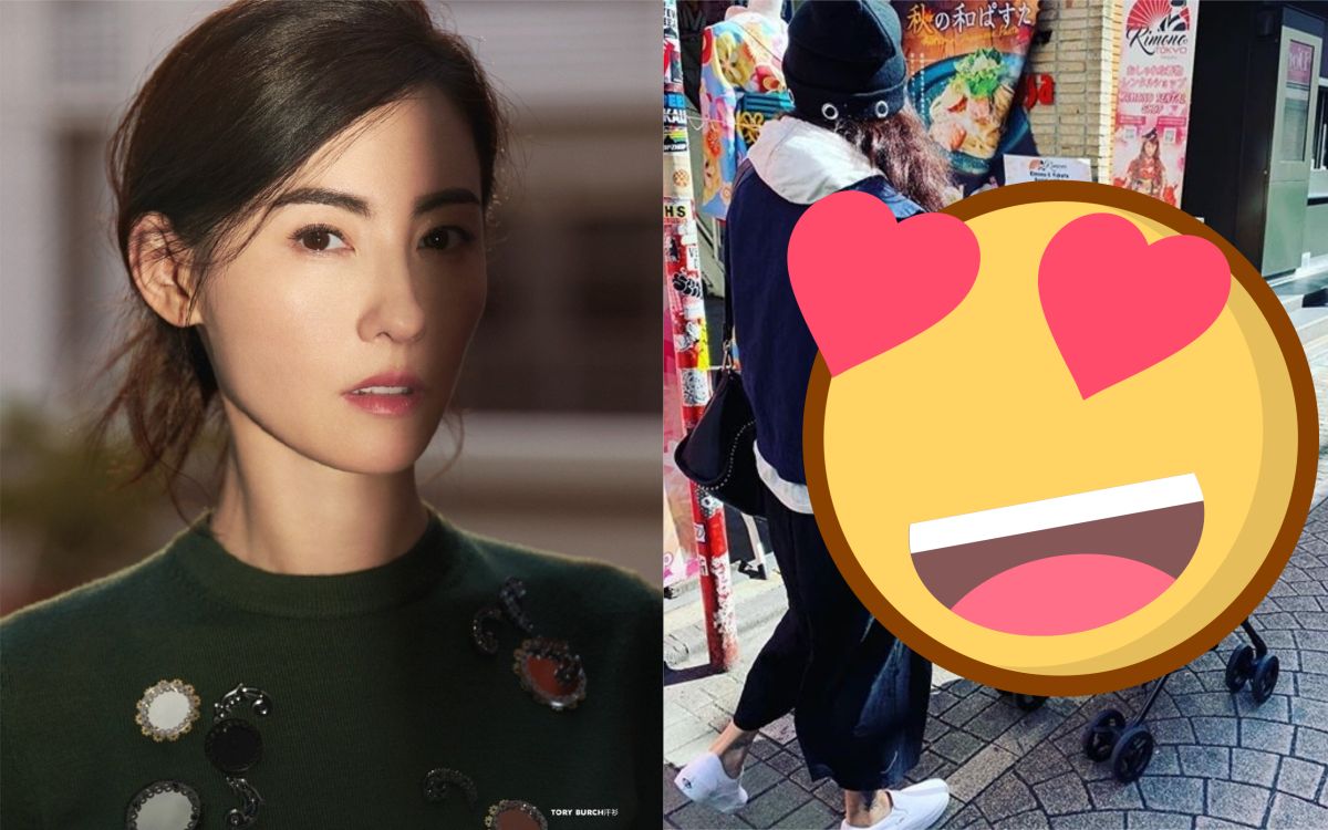 ▲張柏芝難得分享與小兒子的合照。（圖／翻攝IG）