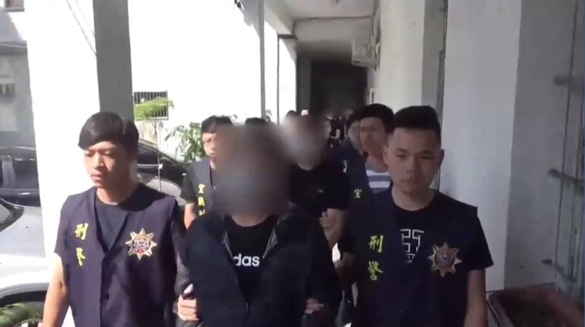 ▲宜蘭警方執行全國同步掃黑行動及檢肅非法槍械專案，查緝4個暴力犯罪集團，檢肅首要犯罪分子及集團成員共36人到案。（圖／宜蘭縣警局提供)