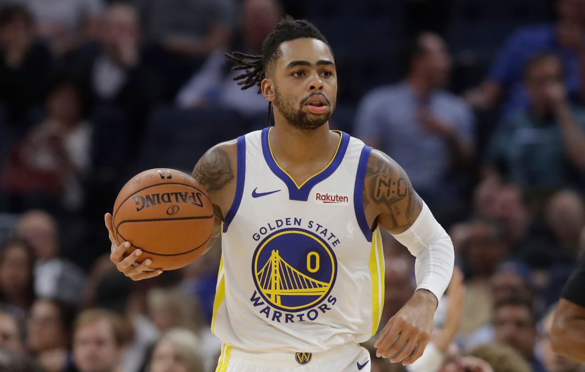 ▲勇士新成員D'Angelo Russell（圖／美聯社／達志影像）