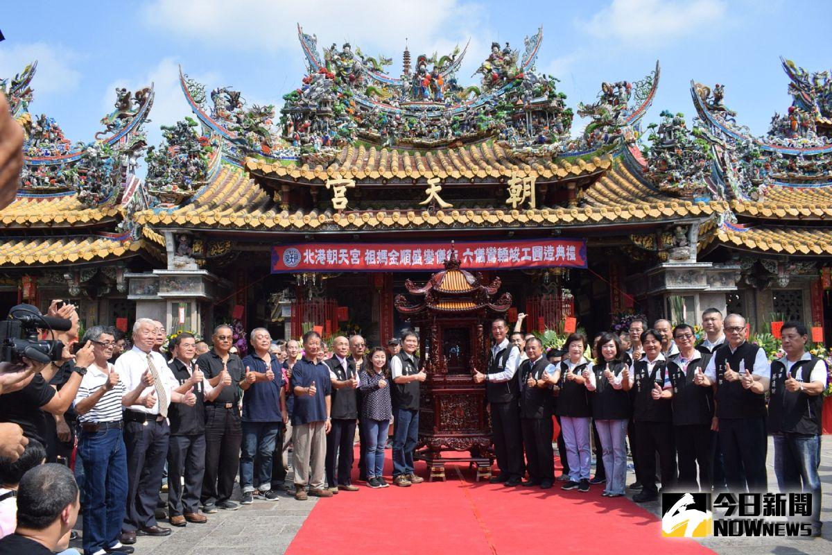 ▲北港朝天宮祖媽第三代鸞轎，竣工圓造。（圖／記者洪佳伶攝，2019.10.07）