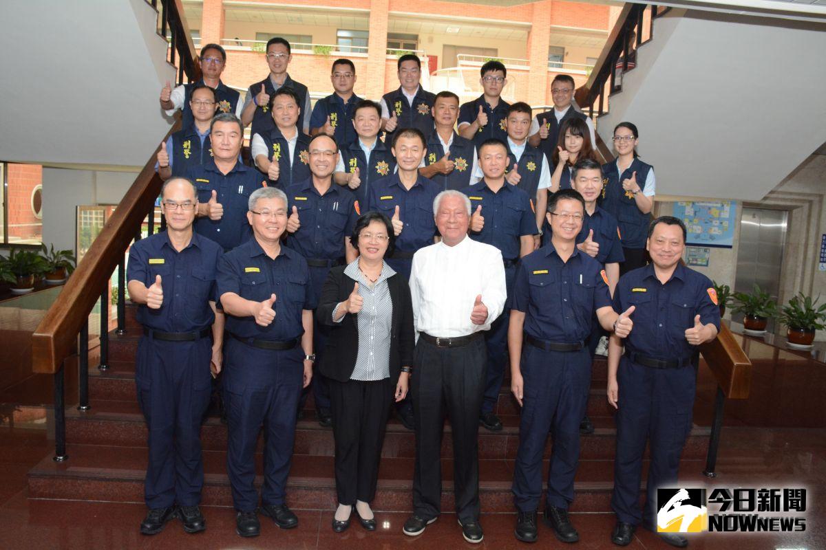 ▲彰化縣警局配合全國同步掃黑行動，帶回6名治平對象與幫眾33人，人數占全國3分之1，績效名列六都之外全國第一。（圖／記者陳雅芳攝，2019.10.07）