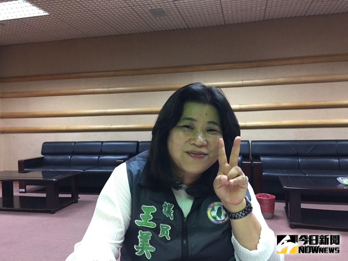 ▲民進黨嘉義市委參選人王美惠市議員（圖／記者陳惲朋攝）