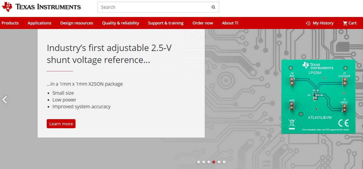 ▲半導體製造商德州儀器為調整經營策略，宣布IC通路商大聯大與文曄，將於2020年12月31日終止其經銷代理。（圖／擷取自德儀官網）