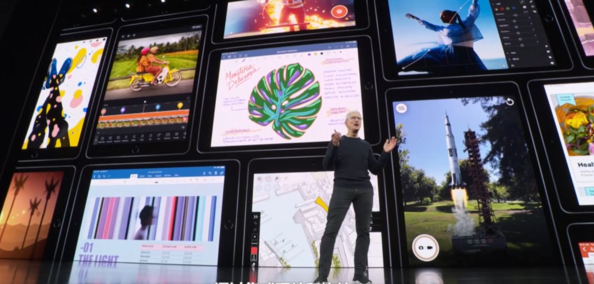 ▲Apple TV 將有兩大影音、音樂串流平台app支援。（取自蘋果直播）