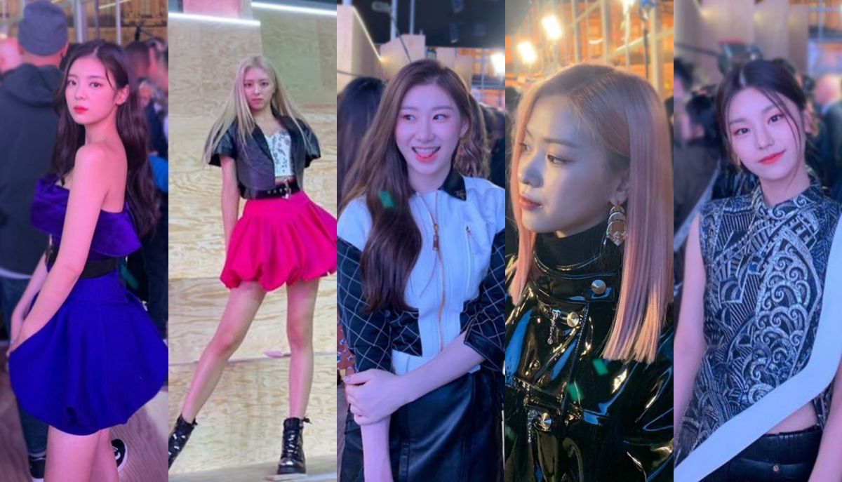 ▲ITZY日前出席時裝週，模樣性感。（圖／ITZY IG）