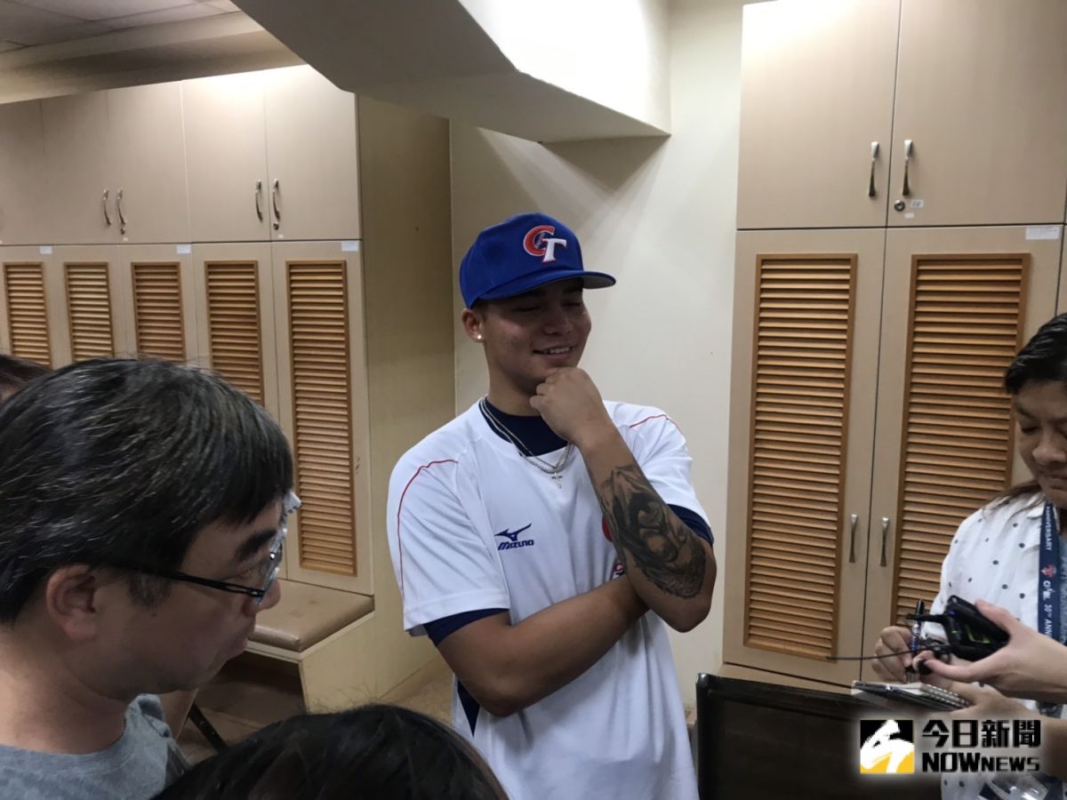 12強中華隊投手林凱威。（圖／記者雷明正攝影）