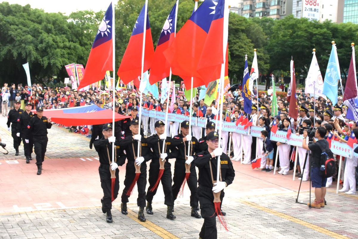 ▲新竹縣政府雙十國慶將在縣府廣場舉辦升旗典禮，這是桃竹苗四縣市中唯一的官方場。（圖／新竹縣政府提供）