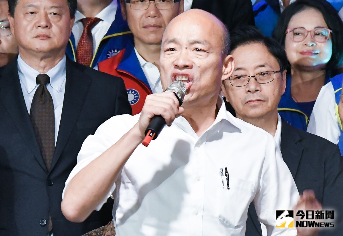 ▲高雄市長韓國瑜出席全國工商界支持韓國瑜競選總統後援會成立大會。（圖／記者葉政勳攝 , 2019.10.08）