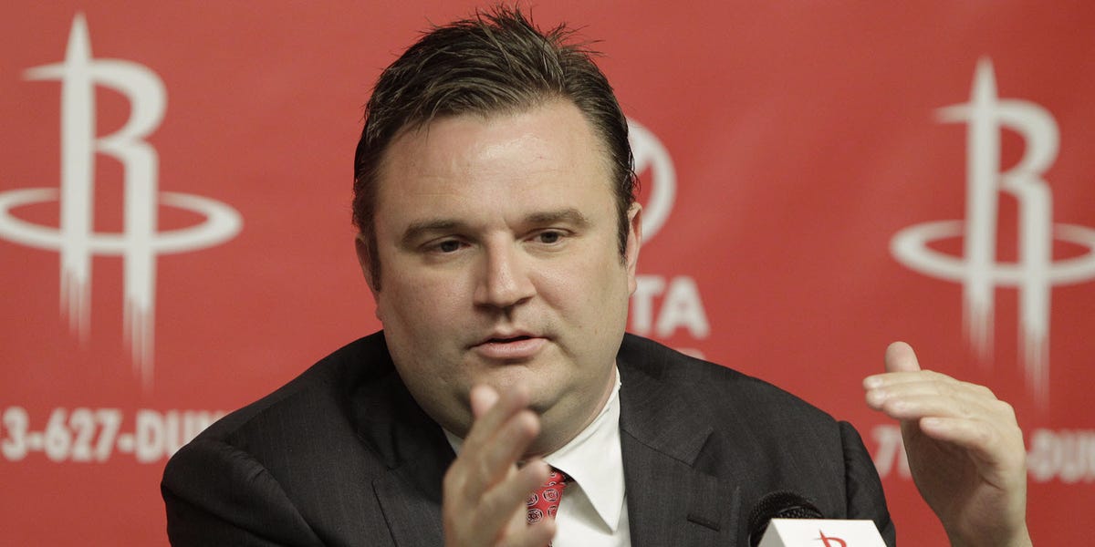 ▲美國職籃 NBA 休士頓火箭隊經理莫雷（ Daryl Morey ），近日因在推特發文支持香港反送中抗爭，慘遭大陸抵制。（圖／取自 businessinsider ）
