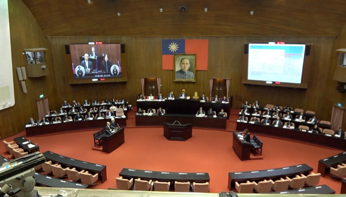 ▲有立委認為，比起台灣應該朝內閣制、總統制修改，修憲門檻過高才是亟需討論的問題。（圖／葉政勳攝）